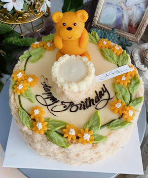 Bông lan trứng muối 04 (S20cm)