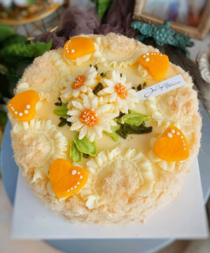 Bông lan trứng muối 02 (S20cm)