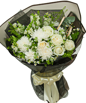 Bó hoa chia buồn 2