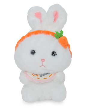 Thỏ cài băng đô cà rốt (32cm)