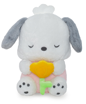 Cún ôm hoa tulip (40cm)