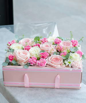 Pinky flower box