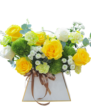 Mini flower basket 03