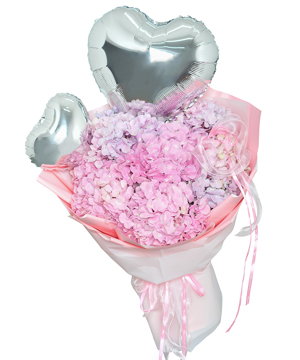 Cẩm tú cầu hồng pastel