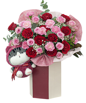 Cutie bear and rose 11