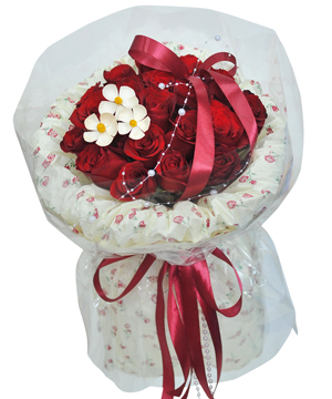 Twenty roses of love